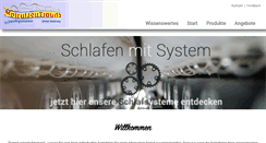 Desktop Screenshot of matratzentraum.de